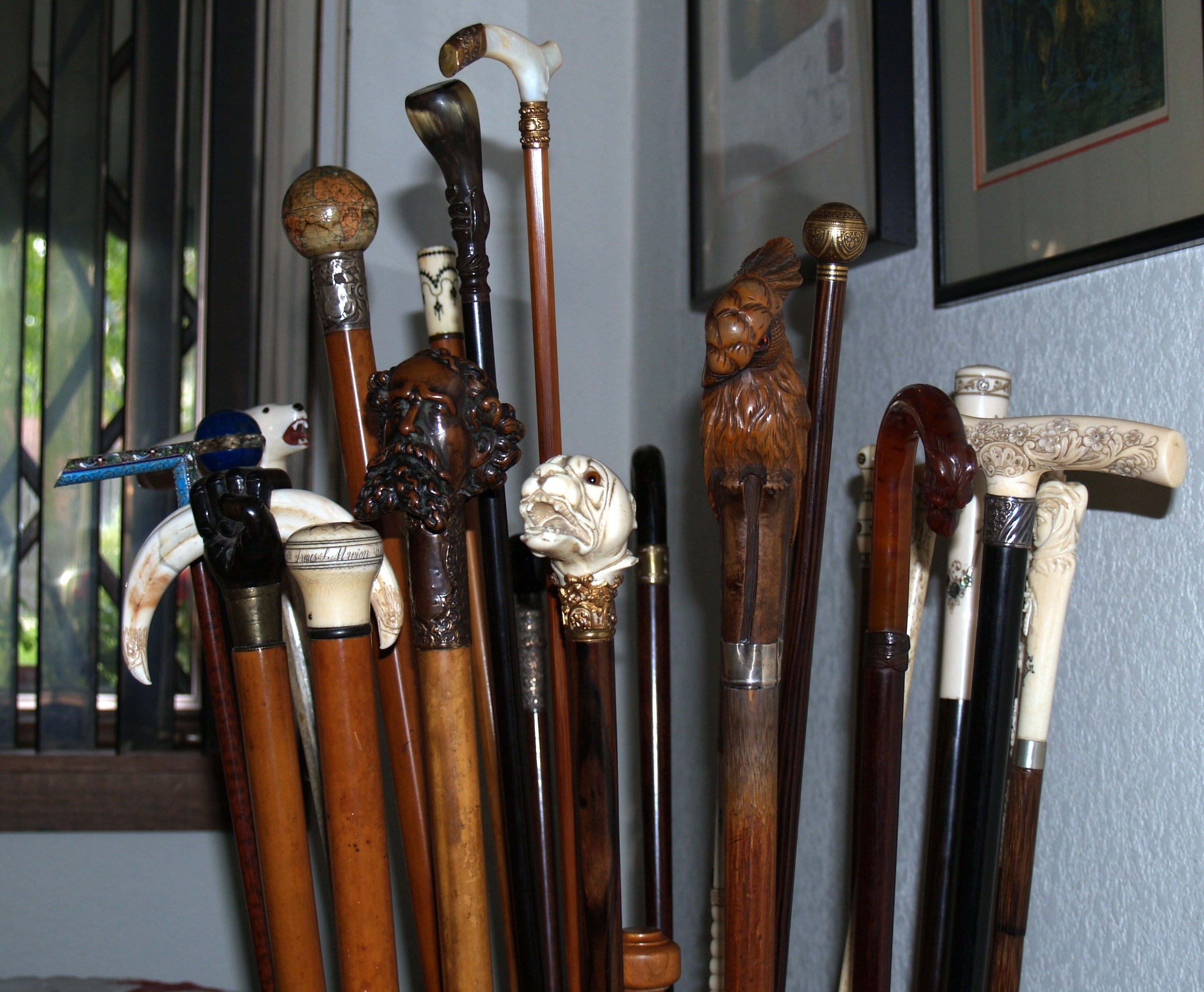 アンティークの杖 - Burghley Antiques